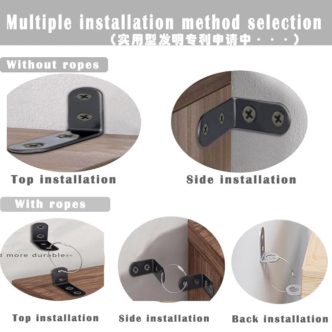 Furniture Anchors Small Aesthetic Earthquake Straps - Image 6