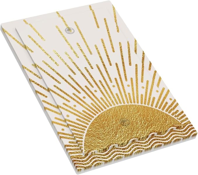 Mid Century Boho Golden Sun Sunrise Sunset Light Switch Cover Plate 1 Gang No - Image 3