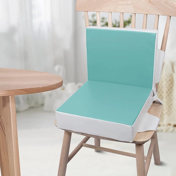 Kalawen Toddler Booster Seat for Dining Table, Upgraded 2Pcs PU Washable Straps - Image 8