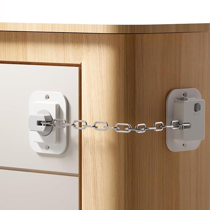YEYA Upgraded Anti-Tip No Drill Furniture Anchor - Image 9
