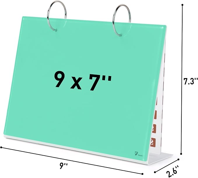 Desktop Glass Dry Erase & Acrylic Aesthetic Calendar Weekly to-do List Combo - Field & Grace