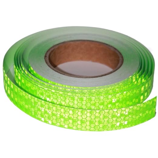 Industrial Reflective Tape Green Outdoor Waterproof 1 inch, High Visibility by tuyrchu