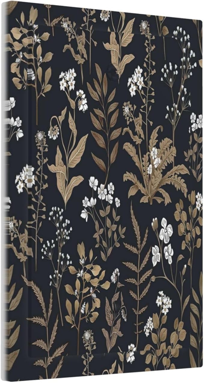 Light Switch Cover Plate Vintage Floral Wildflowers Plant 1 Gang No Device - Image 2