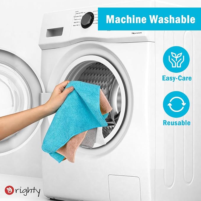 Orighty Microfiber Cleaning Cloth, 12 Pack Microfiber Towels - Field & Grace