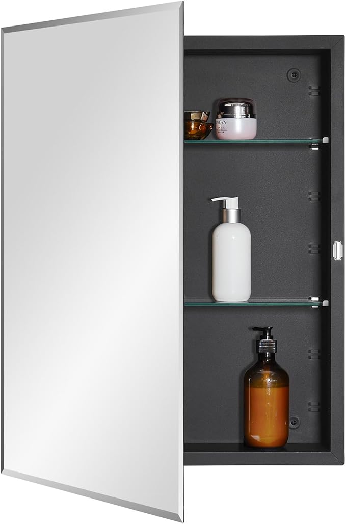Black Bathroom Medicine Cabinet by MedicineCabinetsMirrors