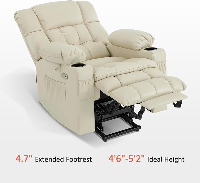 MCombo Dual Motor Small Power Lift Recliner Chair - Image 6