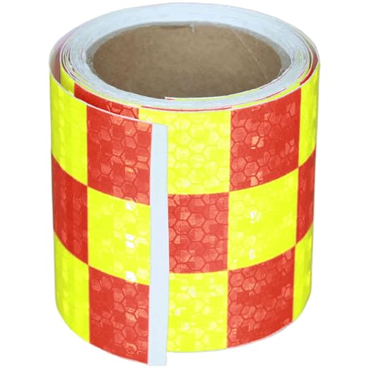 Reflective Tape Outdoor Waterproof 3 inch X 10 feet, High Visibility Hazard by tuyrchu