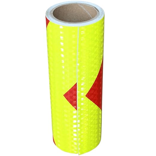 Reflective Tape 8 inch X 10 feet, Outdoor Waterproof Hazard Conspicuity Safety by tuyrchu