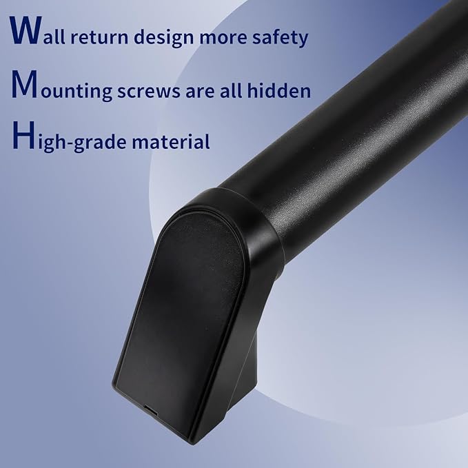 5 FT Modern Aluminum Handrail Set - Image 6