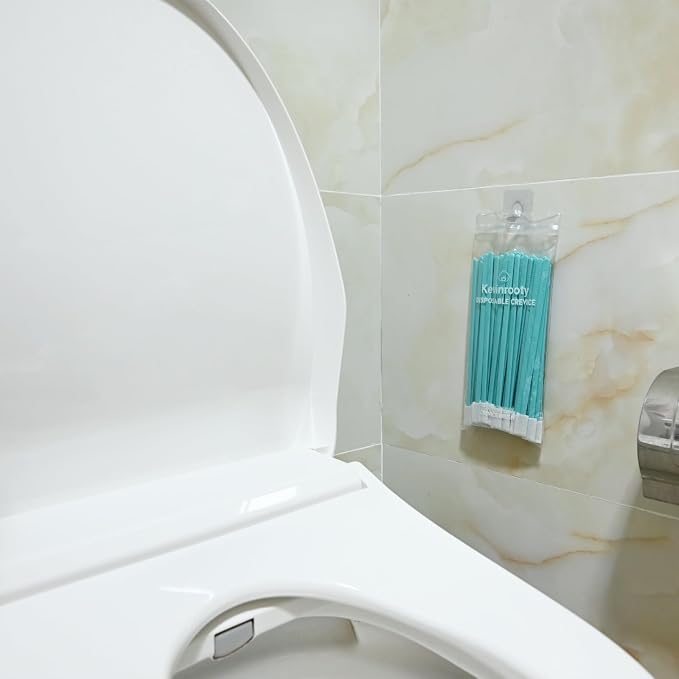50PCS Disposable Crevice Cleaning Brush Kit, Disposable Toilet Brush, Window - Field & Grace