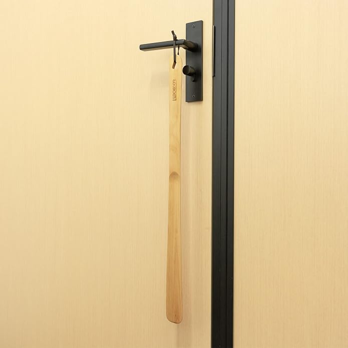Luxdecor Long Handled Wooden Shoehorns-24in Wooden Long Handle Shoe Horn - Image 7