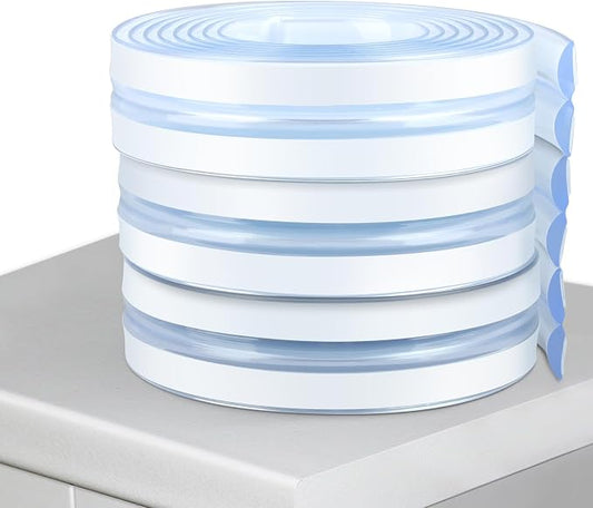 Baby Proofing, 0.4in Edge Protector Strip Clear, Thickened Silicone Soft Corner by SHIISEWE