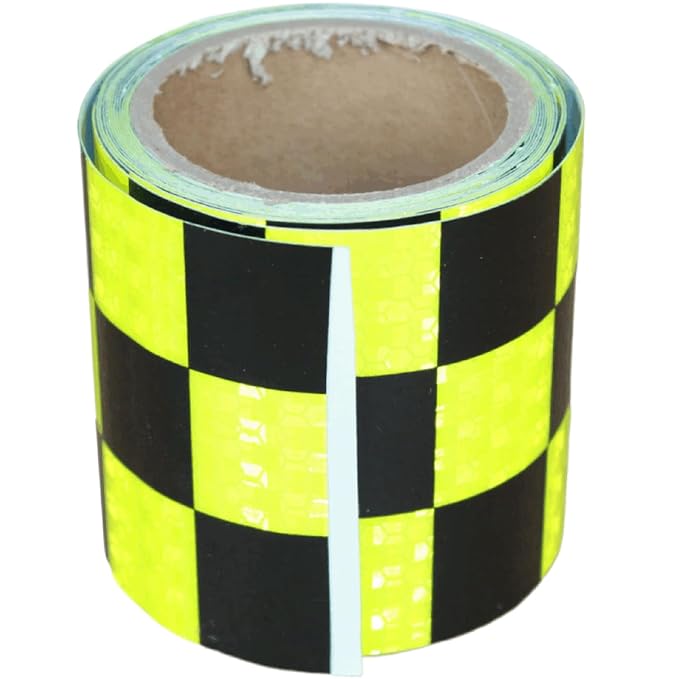 Reflective Tape Outdoor Waterproof 3 inch X 10 feet, High Visibility Hazard by tuyrchu