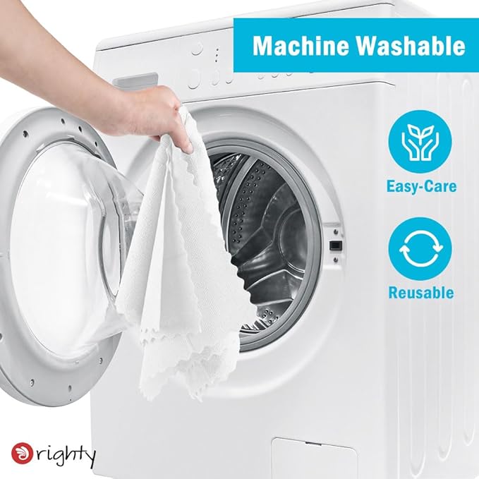 Orighty Cleaning Cloths, Shop Towels 100 Pack, Shop Rags Reusable, Microfiber - Image 7