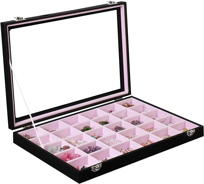 Stratalife Jewelry Organizer Earring Holder Jewelry Tray by Stratalife