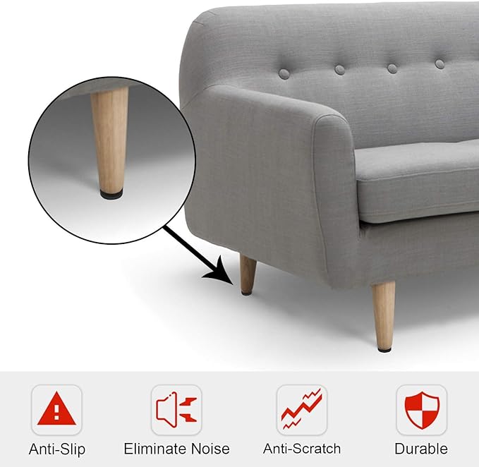Yelanon Non Slip Furniture Pads -36 pcs 1’’ Furniture Grippers Non Skid - Image 4