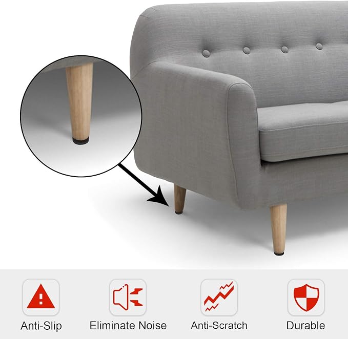 Yelanon Non Slip Furniture Pads -12pcs 3" Furniture Grippers Hardwood Floors - Image 6