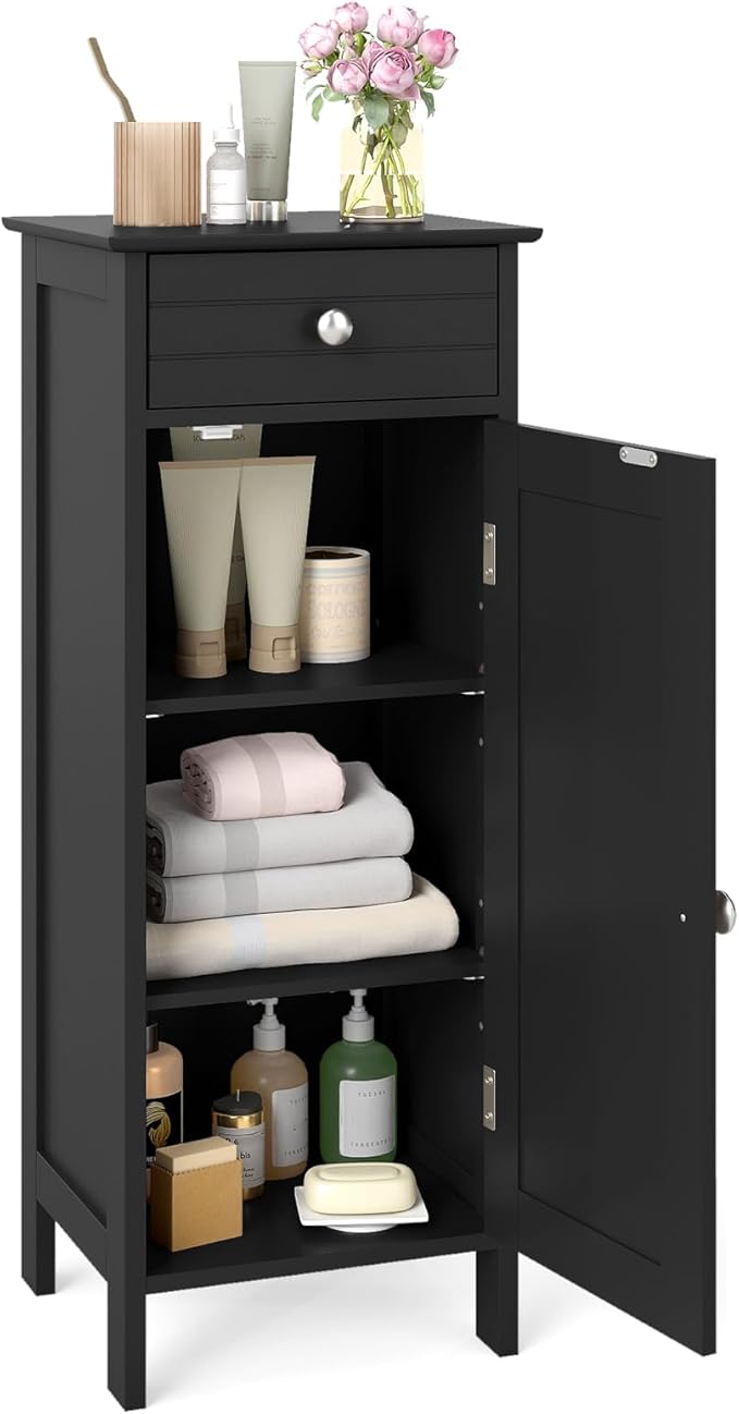 GLACER Floor Storage Cabinet, Living Room by GLACERGrowupinhappiness