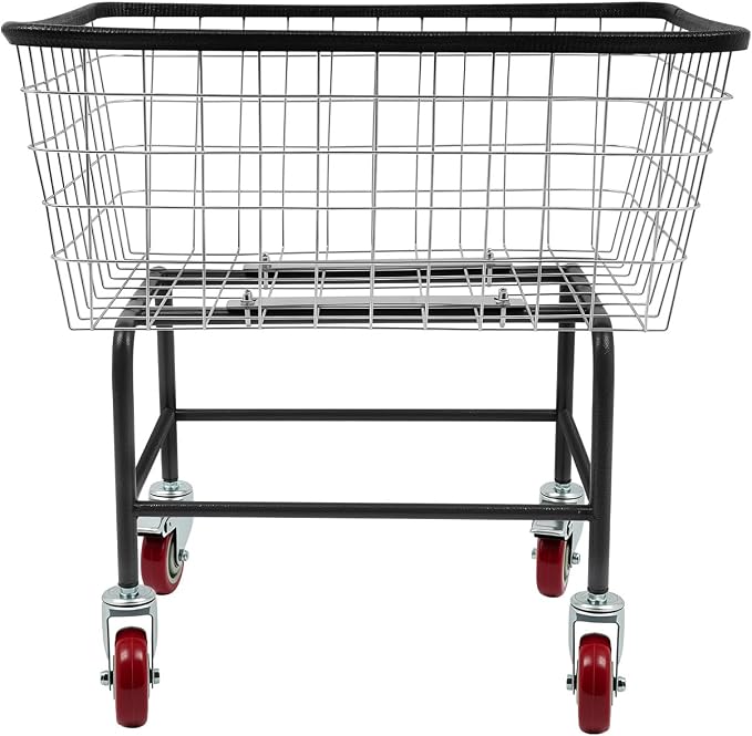 Heavy Duty Laundry Cart with Wheels - Image 4