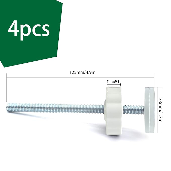 Vmaisi 8MM Pressure Gates Threaded Spindle Rods, Baby Gates Accessory Screw - Image 5