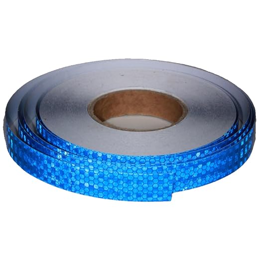 Blue Reflective Tape Outdoor Waterproof 1 inch, High Visibility Hazard by tuyrchu