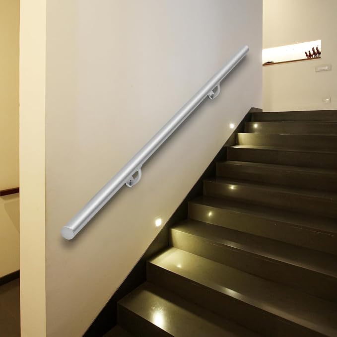 11FT Modern Aluminum Handrail Set, handrails - Image 3