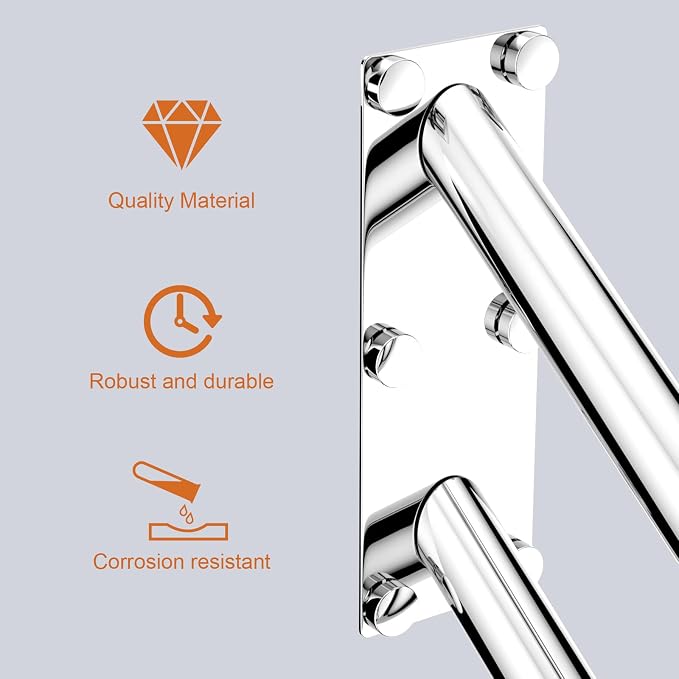 20 inch Stainless Steel Handrail - Image 4