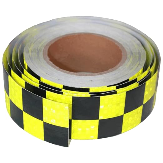 Reflective Tape 2 inch X 66 feet, Outdoor Waterproof Hazard Conspicuity Safety by tuyrchu