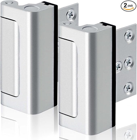 2PACK Home Security Door Reinforcement Lock Childproof, Add High Security to by GreaTalent
