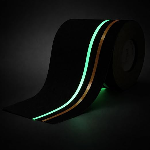 S&X Heavy Duty Anti Slip Tape 6 Inch x 60 Ft, High Traction Non Skid Grip Tape - Image 2