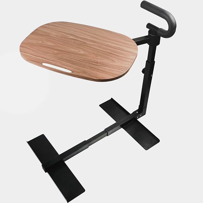 Auxiliary Standing Tray 360 Degree and Height Adjustable Rotating TV and Laptop by FleiSleep