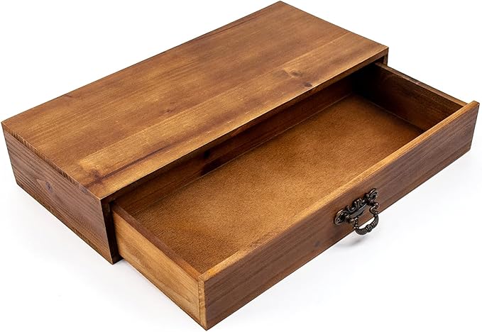 BONNY DODO Wooden Drawers Organizer Soild Desktop Drawer Storage Box Organizer by WelcometoBONNYDODO