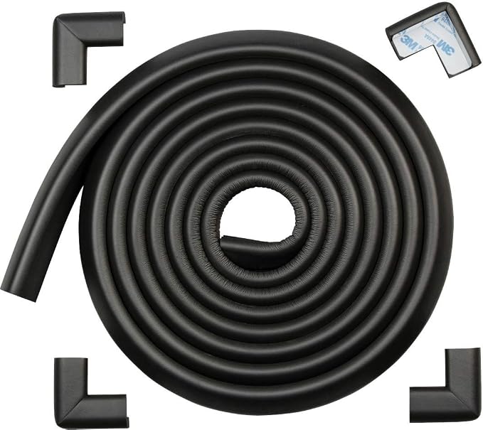 Roving Cove HeftyFit Edge Corner Protector Baby Proofing, Heavy-Duty, Soft NBR by RovingCove