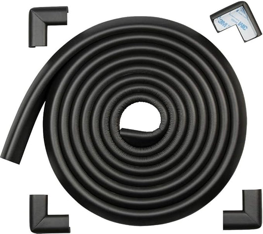 Roving Cove HeftyFit Edge Corner Protector Baby Proofing, Heavy-Duty, Soft NBR by RovingCove