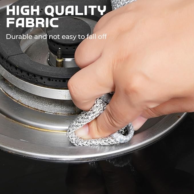 2024 New Multipurpose Wire Dishwashing Rags, Premium Metal Wire Dishwashing - Image 3