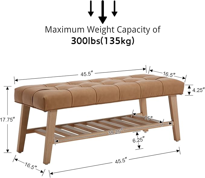 Entryway Shoe Bench Storage Benches - Image 2