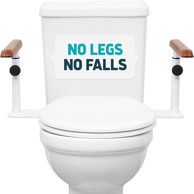 Lunderg Toilet Safety Rails for Seniors by LUNDERG