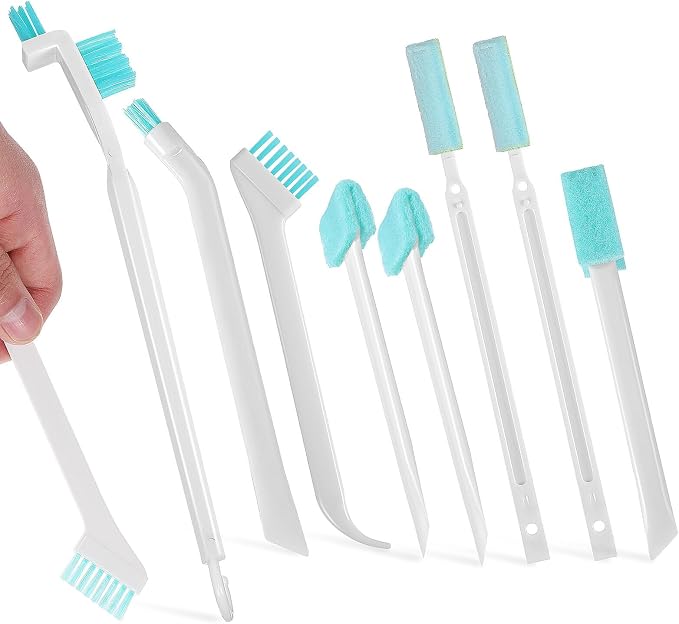 Household Cleaning Brush with Groove Crevice Scrubber and Bottle Cleaner by Unknown