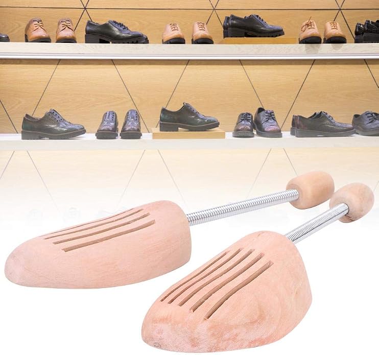 Pssopp 2Pcs Wood Shoes Tree, Shoe Stretcher Spring Anti Deformation Expanding - Image 5