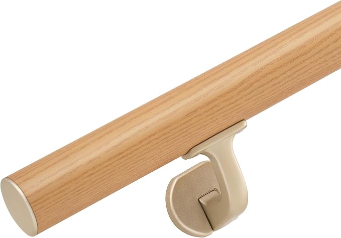 9FT Handrails for Indoor&Outdoor Stairs, Modern Aluminum Handrail Set, by Unknown