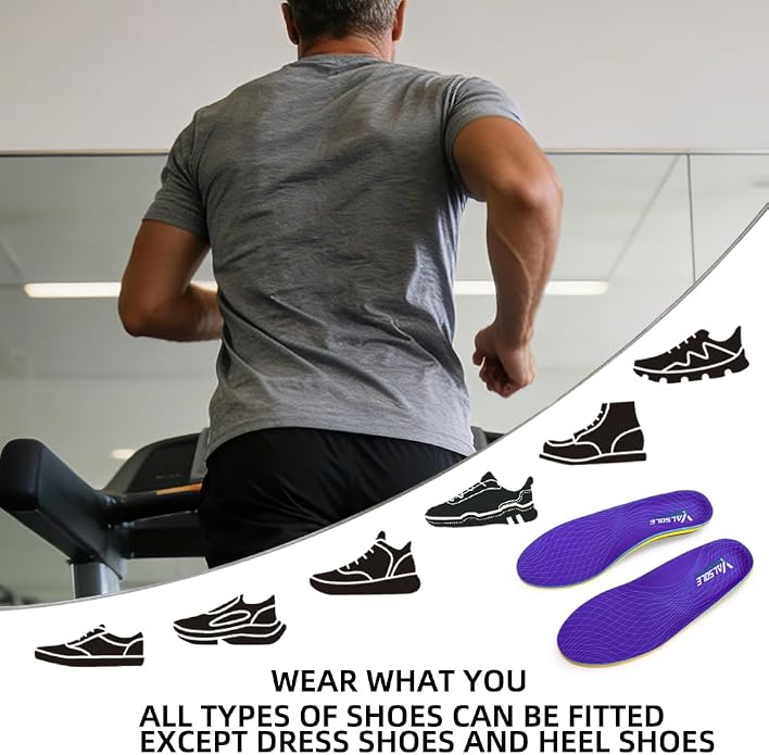 VALSOLE Heavy Duty Support Pain Relief Orthotics - Image 5