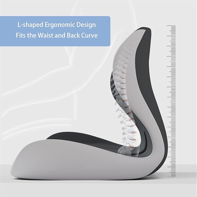 Seat Cushion Premium Ergonomic Memory Foam Car & Office Chair Seat Cushion - Image 5