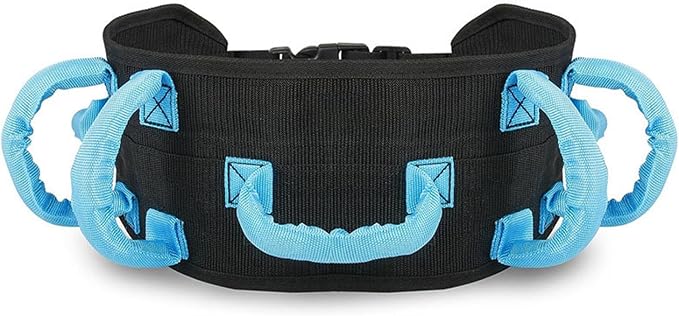 Transfer and Walking Gait Belt, Rehabilitation Assistive Device Safety Gait Belt by Unknown