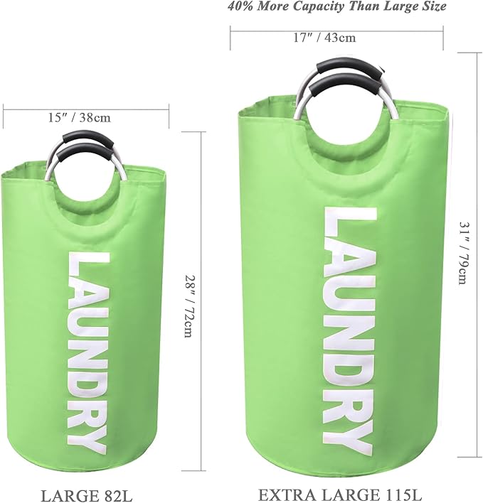 Laundry Basket Large Collapsible，Clothes Hamper Bag - Image 2