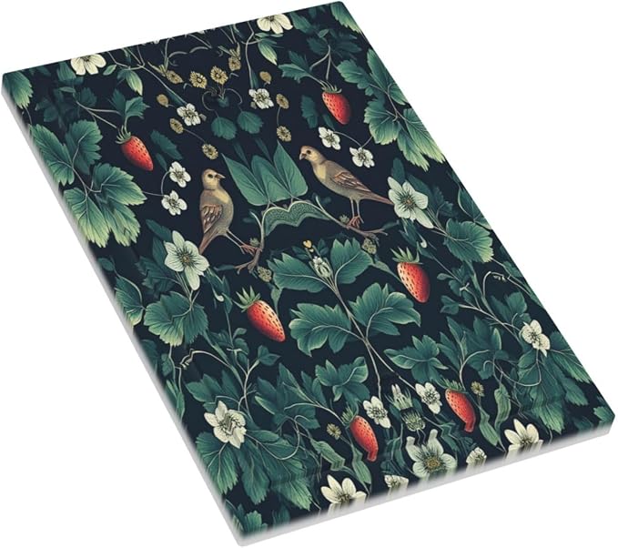 Light Switch Cover Plate Strawberry Birds Flowers Plant Morris Floral 1 Gang No - Image 3