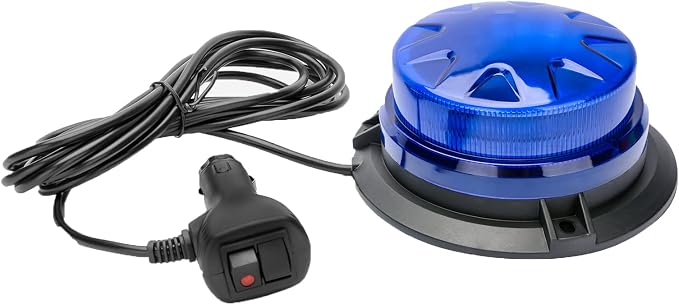 AUXMOTEC Blue Led Emergency Strobe Beacon Lights Bar - Image 9