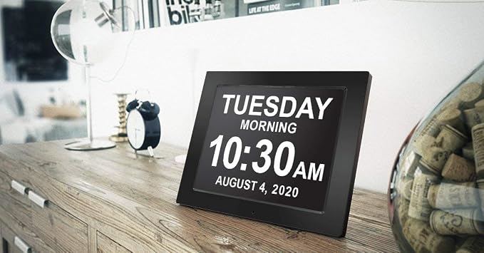American Lifetime Dementia Clock 2025 Large Digital Display - Image 2