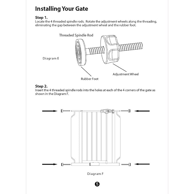 Vmaisi 8MM Pressure Gates Threaded Spindle Rods, Baby Gates Accessory Screw - Image 7