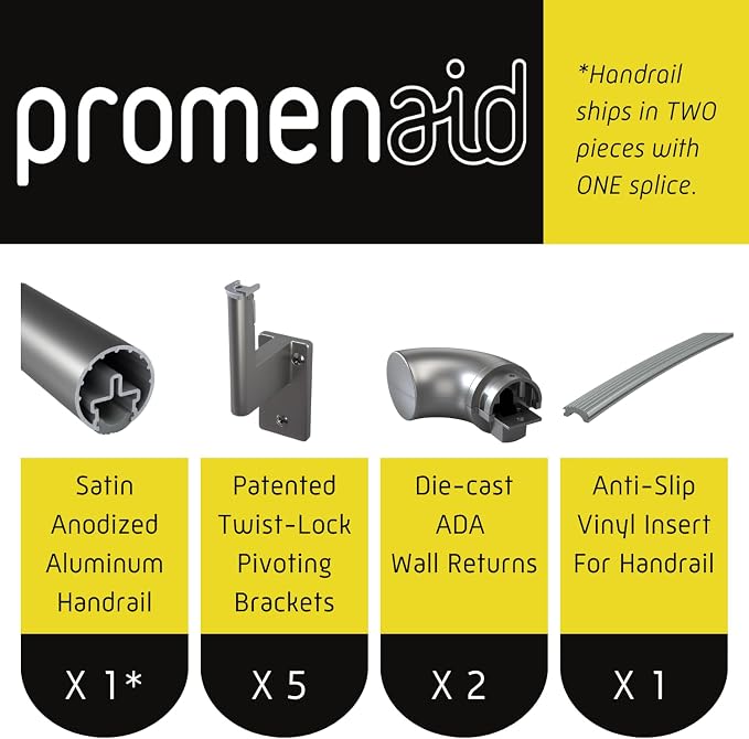 Promenaid 9ft ADA Handrail Kit - Image 2