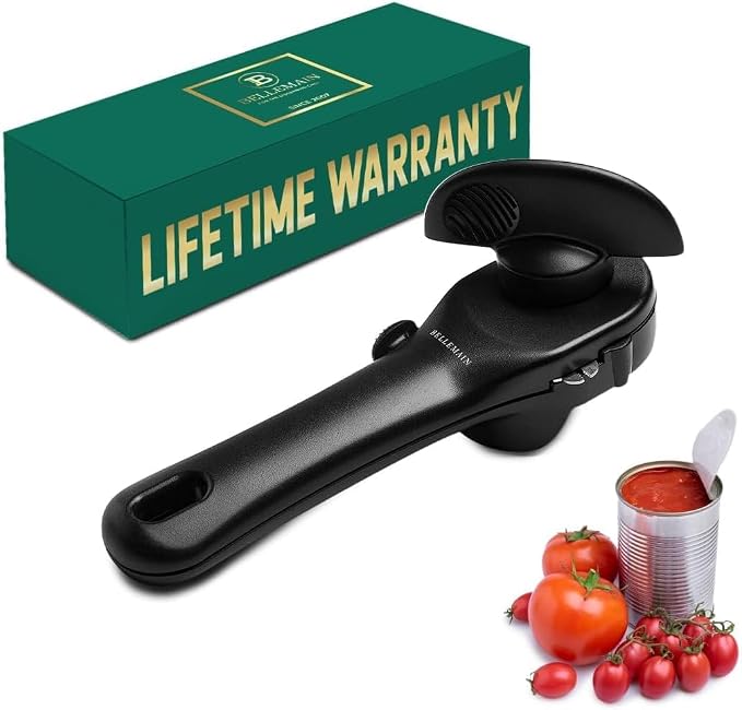 Bellemain Stainless Steel Can Opener – Manual Can Opener by Bellemain